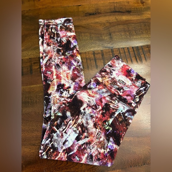 Lululemon Wunder Train High-Rise Tight 25” – Urbantricity Multi – Size 6 - Picture 1 of 5